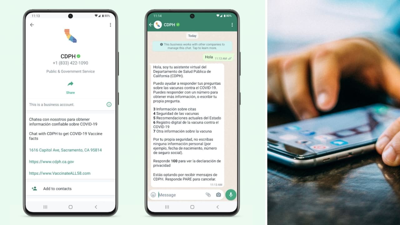En español y por WhatsApp: así combatirán la desinformación por covid-19 en California