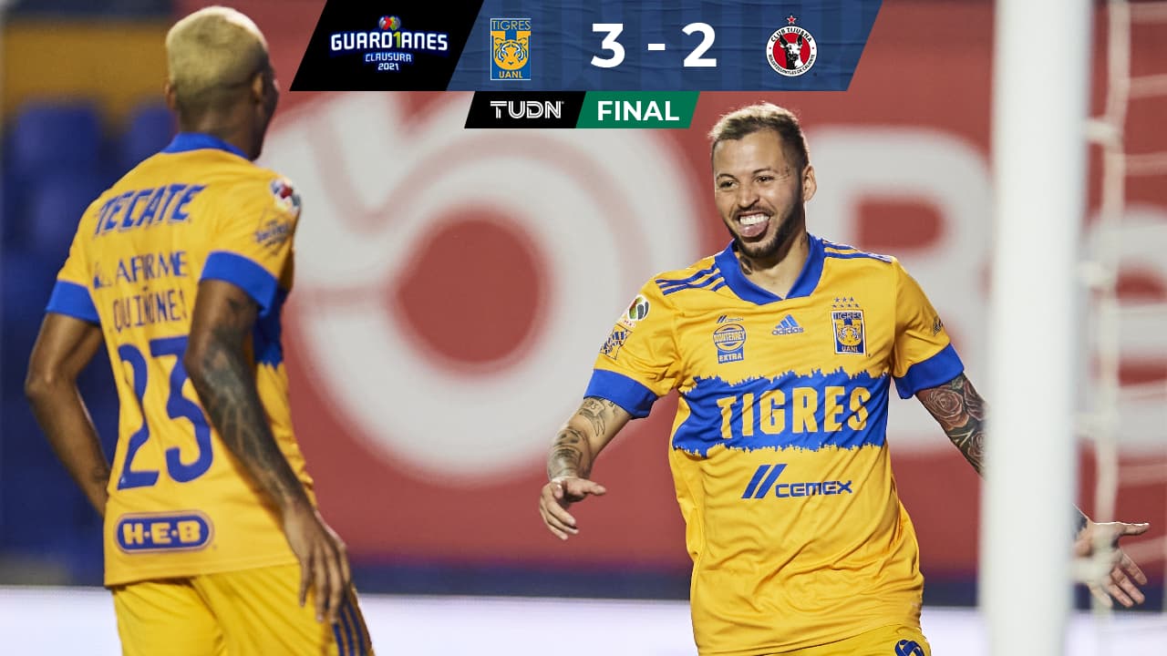 Tigres le clava el ‘Diente’ a Xolos y le quita el invicto