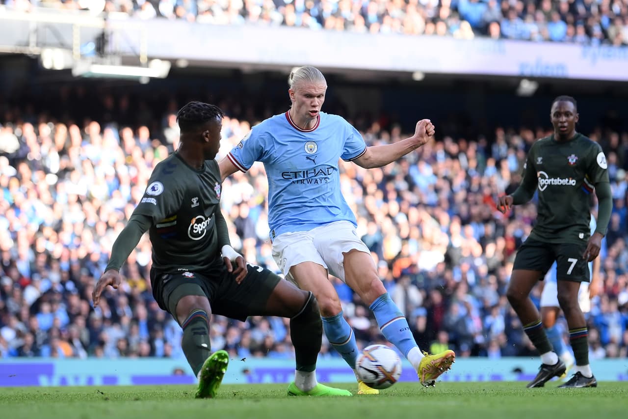 Manchester City aplastó 4-0 al Southampton con goles de Joao Cancelo, Phil Foden, Riyad Mahrez y Erling Haaland en la Jornada 10 de la Premier League.