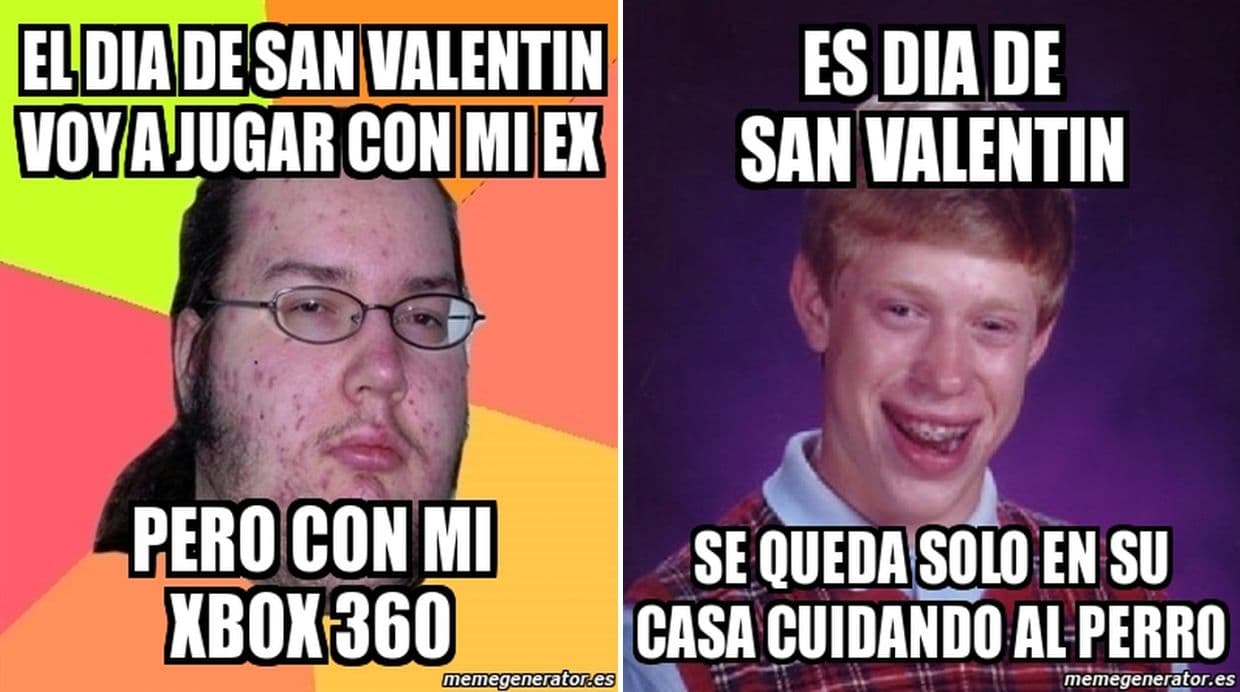 Tengas pareja o no, diviértete un poco con estas imágenes del Día del Amor y la Amistad.