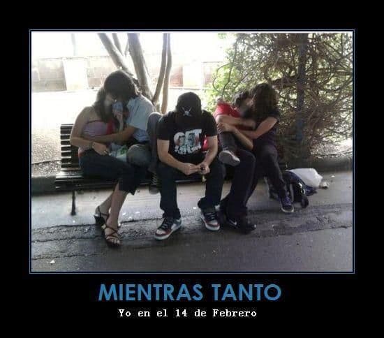 Tengas pareja o no, diviértete un poco con estas imágenes del Día del Amor y la Amistad.