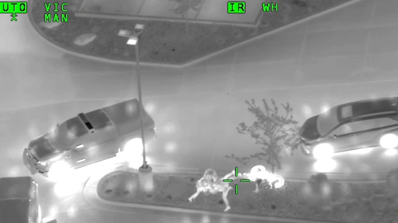 Revelan imágenes del arresto de Colton Hymas en Herriman, motociclista con amplio historial criminal