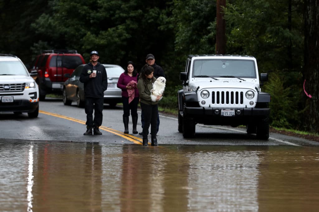 Los pronósticos por los estragos del río atmosférico que azota el norte de California se cumplieron y el desbordamiento del Russian River ha provocado severas inundaciones en las comunidades aledañas a su cauce. Guerneville, por ejemplo, ha quedado aislada y todos los caminos para entrar o salir de la ciudad se encuentran anegados.