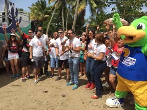 Univision Puerto Rico llevó la fiesta a Punta Santiago y Tropical Beach.