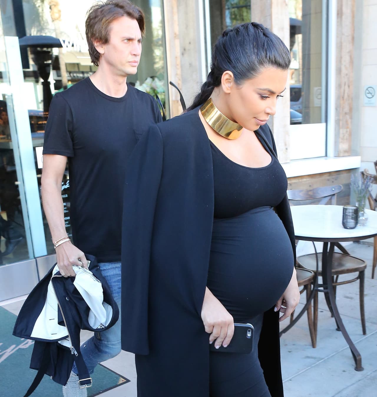 Fueron a darse un paseo a una exclusiva boutique.