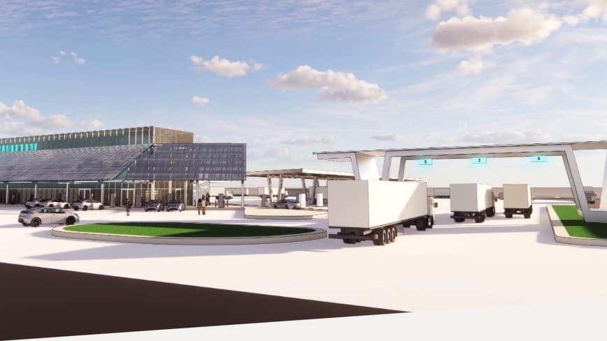 Construyen en Bakersfield primera estación de carga de camiones eléctricos del país