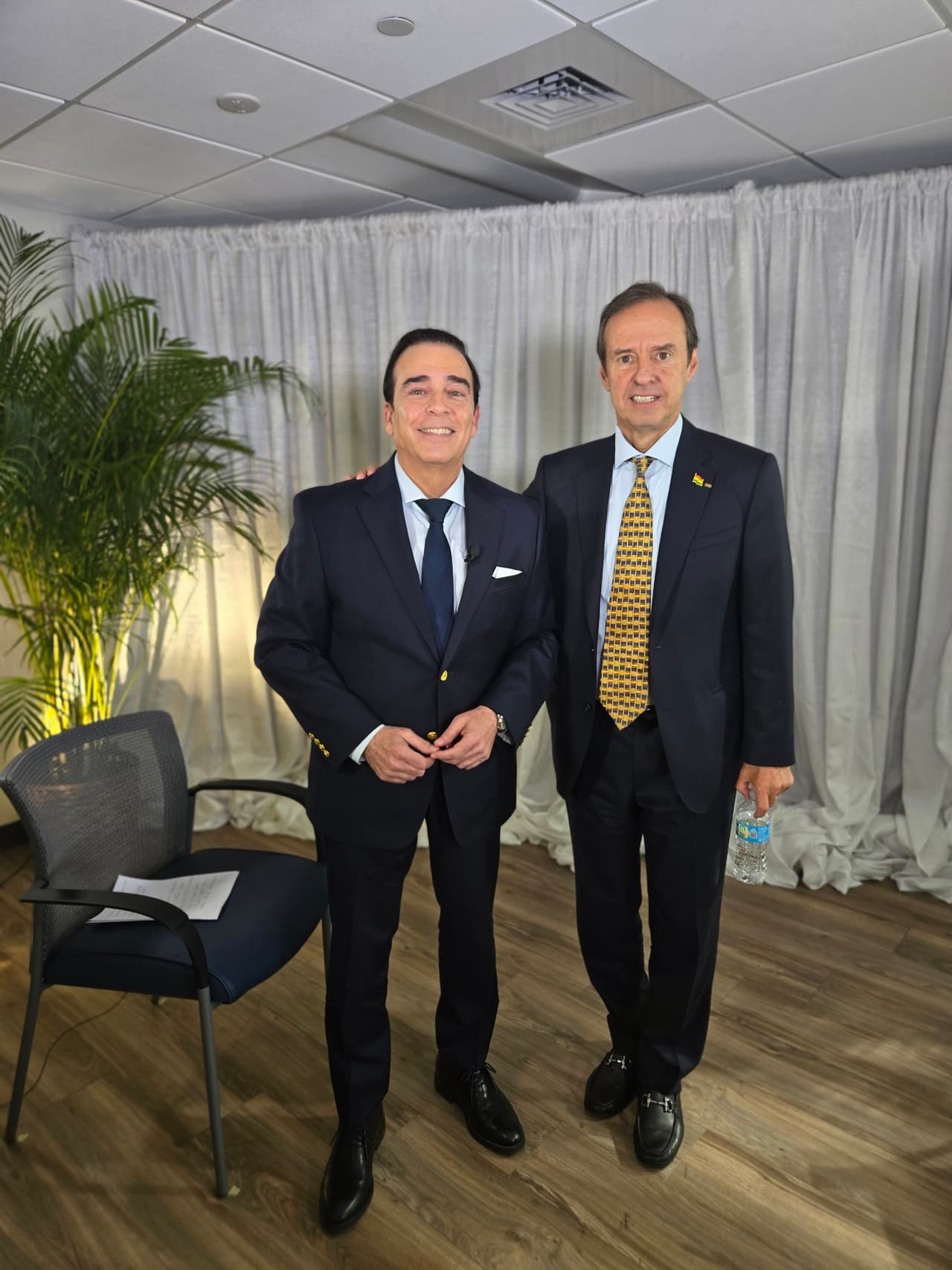 Tuto Quiroga:"El fin de la crisis con Venezuela traerá la democratización del continente"