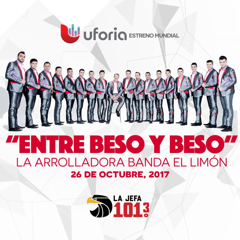 La Arrolladora Banda El Limón le apuesta al romanticismo con 'Entre beso y beso'