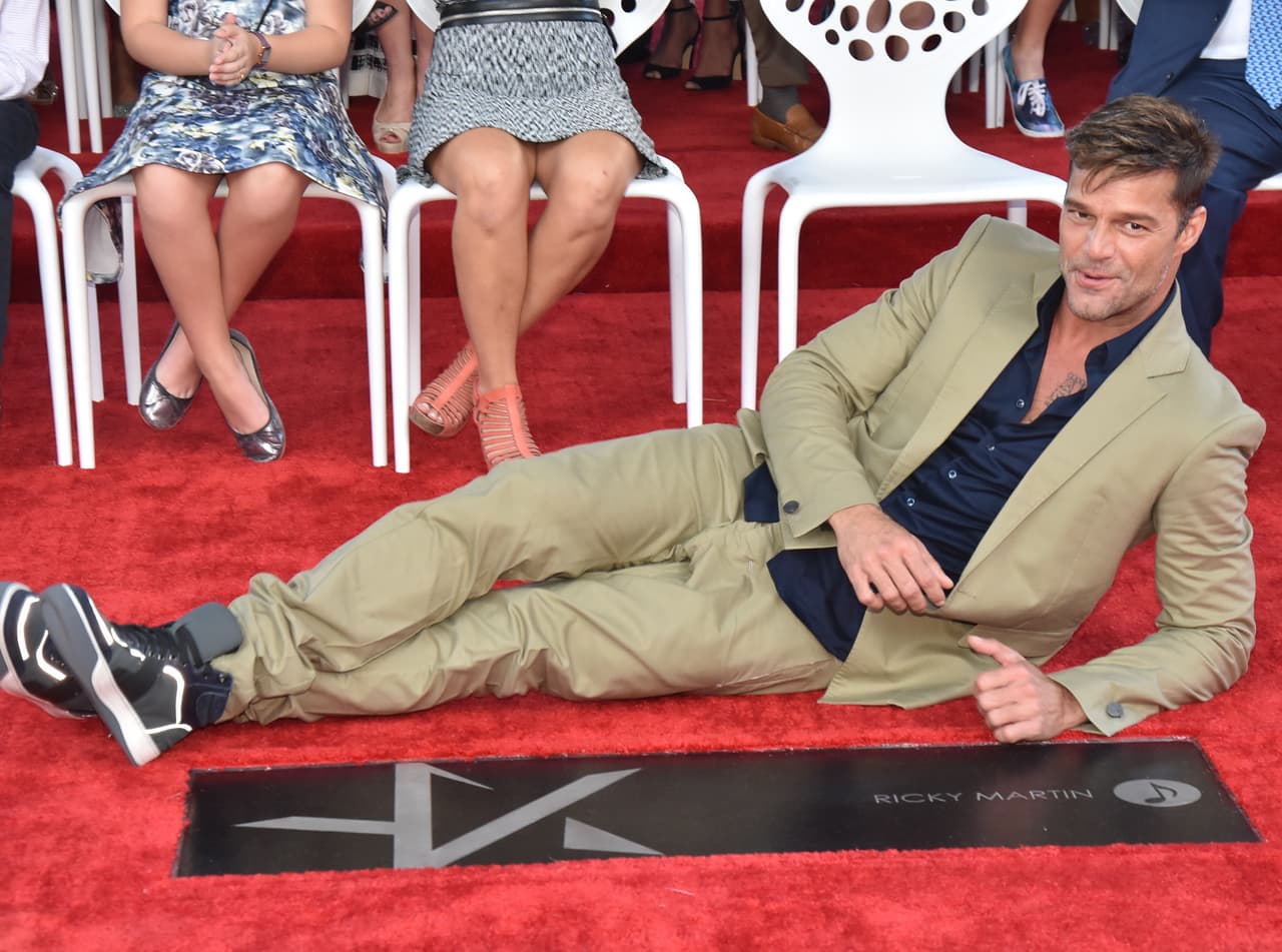 Además posó con todo el estilo que lo caracteriza.