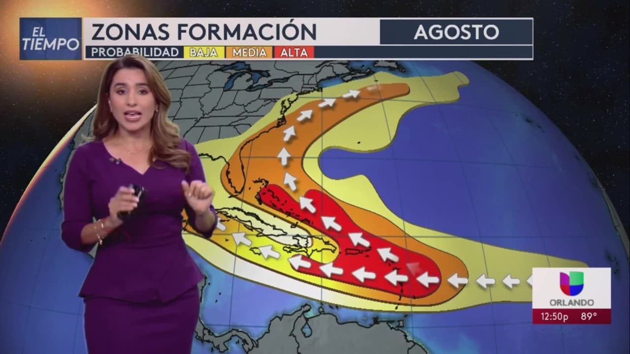 Posible ciclón en el Atlántico: Las rutas probables de la zona de mal tiempo tropical