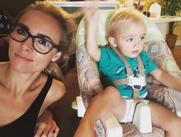 Este adorable bebé es el pequeño hijo de Cristina Blackwell.