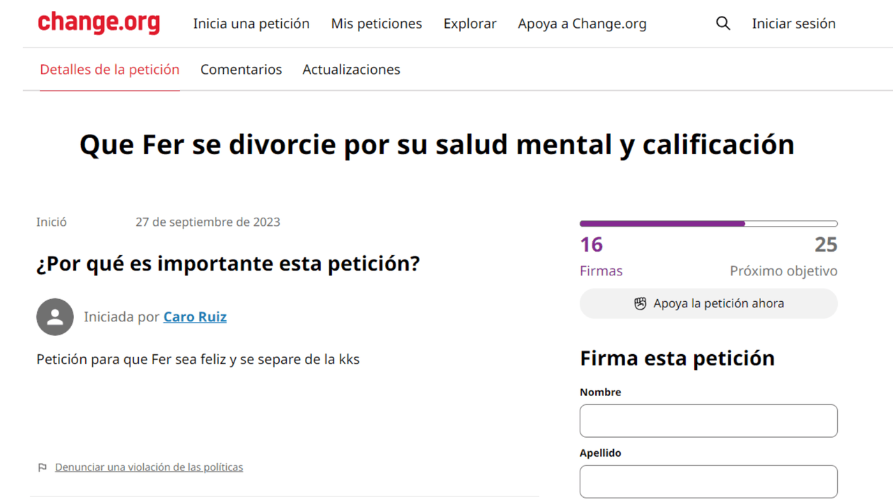 Las peticiones más absurdas de Change.org