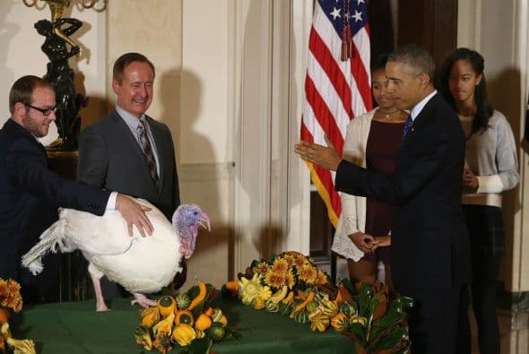 Ahora 'Cheese' tendrá una vida plena en los corrales de la Casa Blanca.