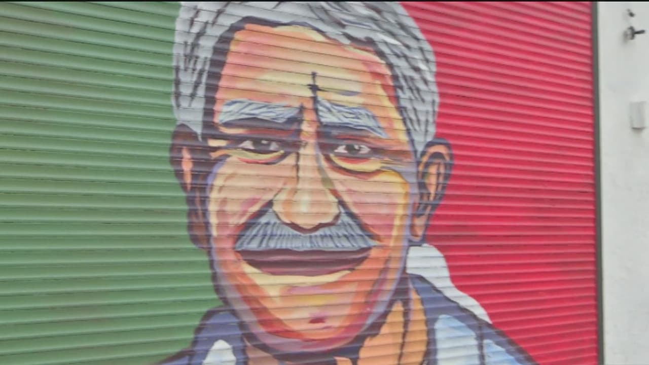 Todo listo para recibir a Oscar López Rivera en Humboldt Park, el barrio más puertorriqueño de Chicago