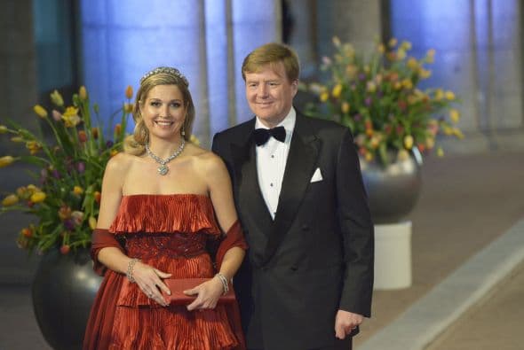 Durante la gala, los futuros Reyes, Máxima y Guillermo-Alejandroonde fueron los anfitriones que recibieron a miembros de la realeza en todo el mundo.