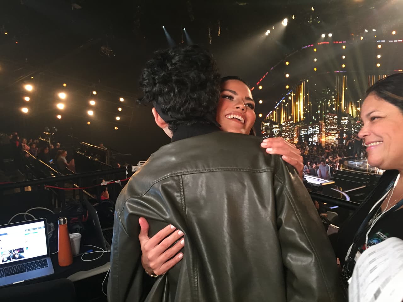 Ahí pudo entrevistar a Yoandri Cabrera.