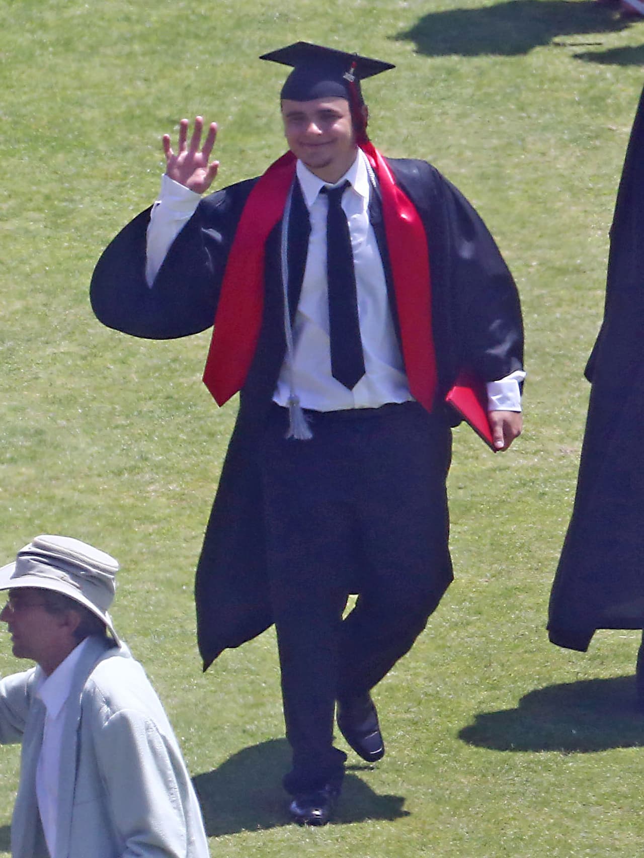 El hijo de Michael Jackson, Prince, se graduó.
