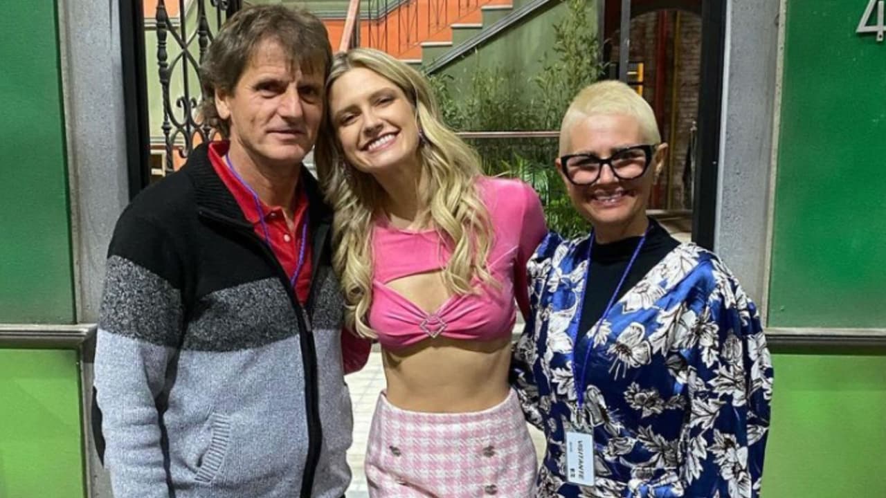 Talitha Becker invitó a su familia al set de Vecinos y así la pasaron