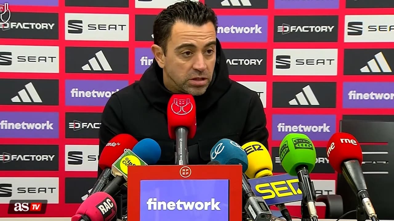 Xavi admite que ganar la Supercopa fue un salto de calidad para el Barça