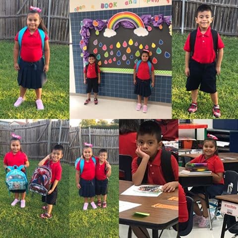 Violeta y Erick Navarro.