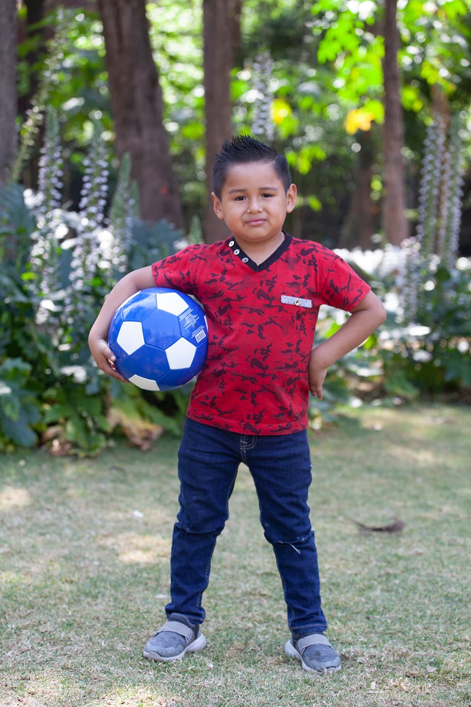 Llega al show desde Rosarito, Baja California.