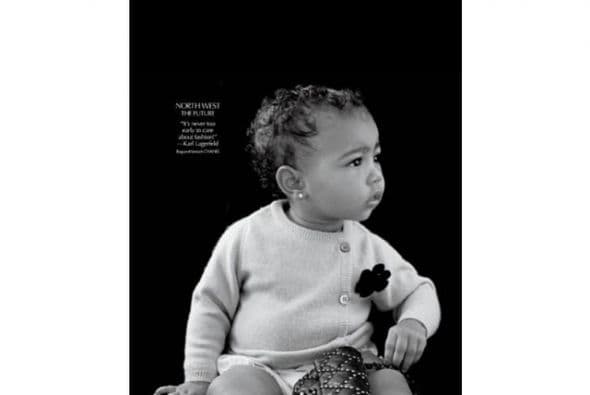 A su corta edad ya es toda una fashionista.