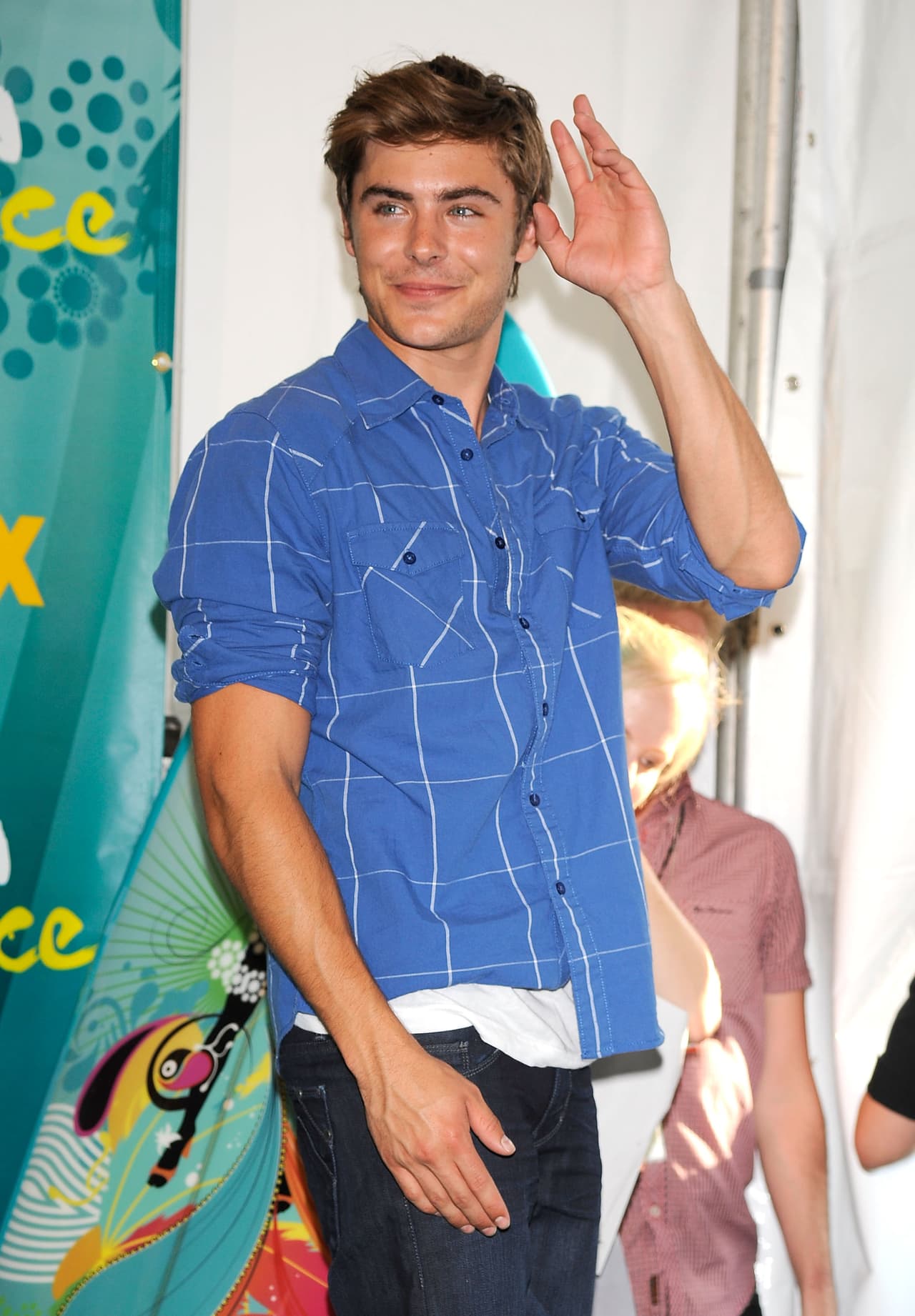 ¡Zac sorprendió con mucho musculo!