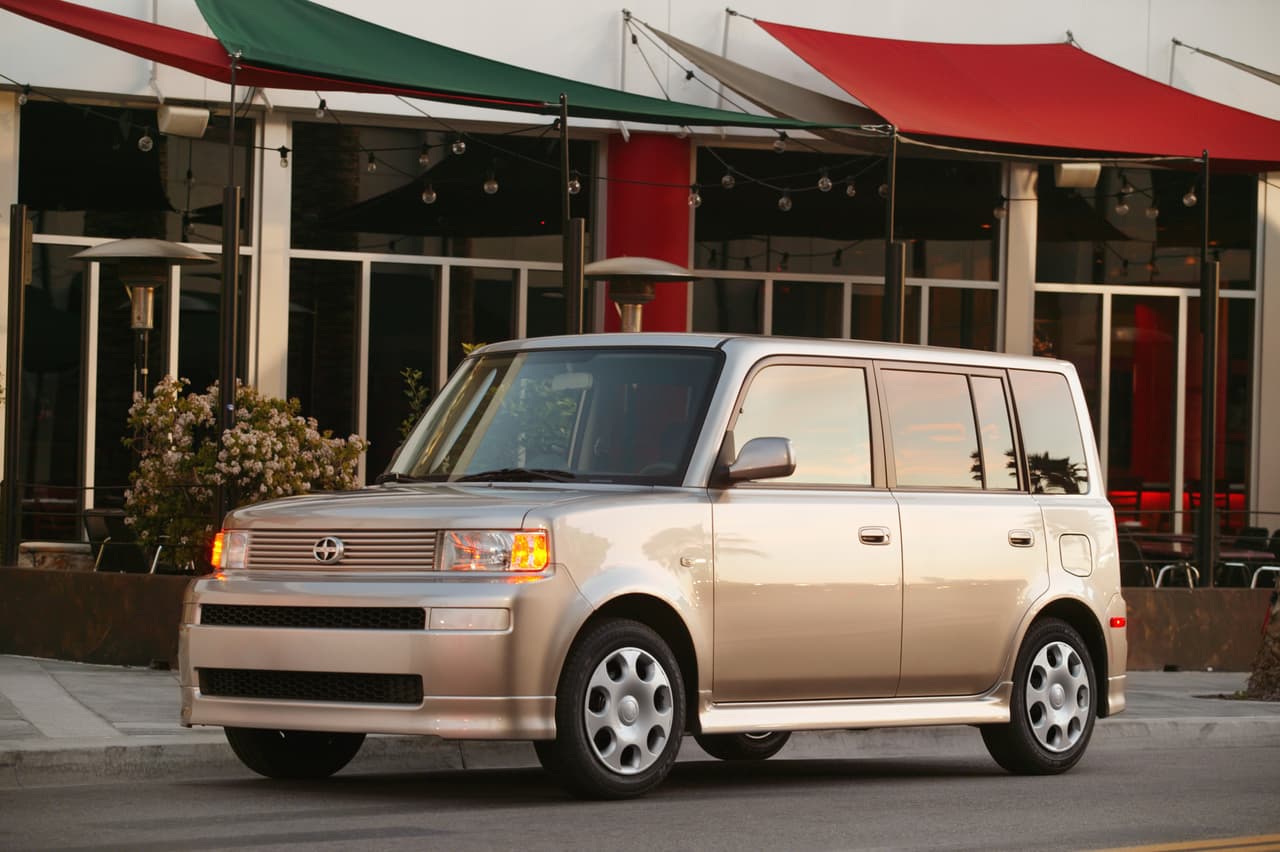El inusual Scion xB 2004, fue una de los éxitos tempranos de la marca