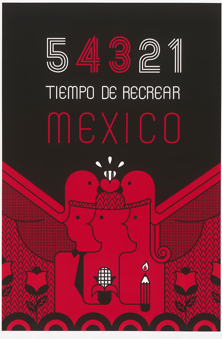 La exhibición "Ayotzinapa: un rugido de silencio" honra a los 43 estudiantes desaparecidos en 2014 en México.