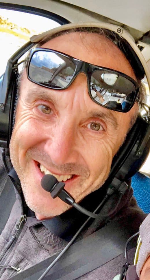 <b>Ara Zobayan</b>: de 50 años, era el piloto del helicóptero Sikorsky S-76.