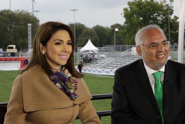 Mexicanos en el área de Chicago llegaron a La Villita para celebrar a lo grande el tradicional grito de Independencia que fue oficiado por el Cónsul General de México de esa ciudad.