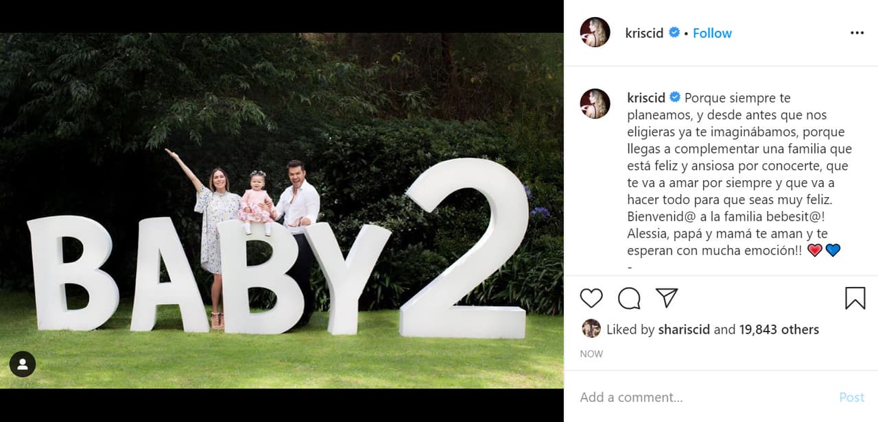 Ahora, Brandon Peniche confirmó que su segundo bebé
<b><a href="https://www.univision.com/famosos/esta-es-la-respuesta-de-brandon-pechiche-despues-de-que-kristal-cid-le-preguntara-si-van-a-tener-mas-hijos-video" target="_blank">nacerá en noviembre </a></b>y será niño.
<br>