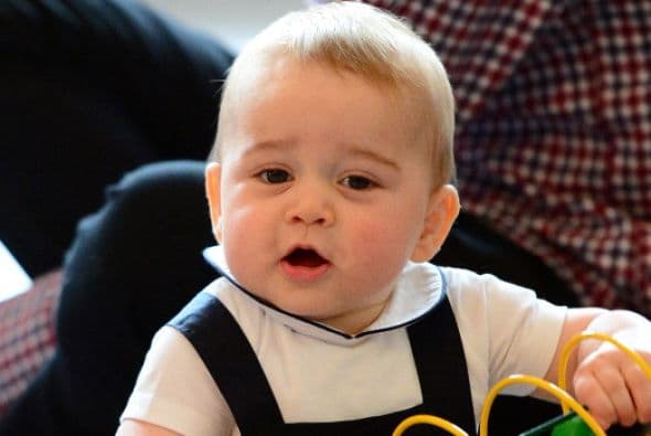 El príncipe George llega esta semana a su primer añito de vida.