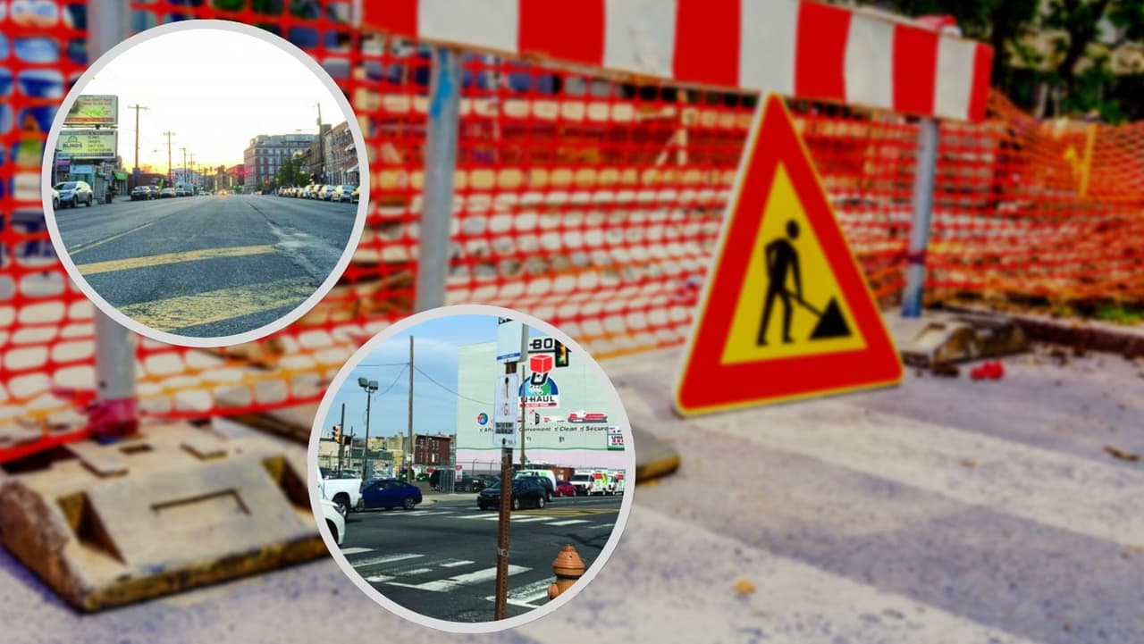 Cierres de carretera y cambios de ruta: lo que debes saber sobre los trabajos en Washington Avenue