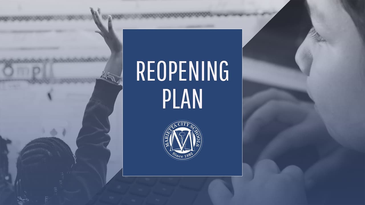 <b>Escuelas de la ciudad de Marietta</b>
<br>
<br>El distrito dijo que se espera que la escuela comience el 4 de agosto, y no prevé que esa fecha cambie, a pesar de que el vecino Distrito Escolar del Condado de Cobb ha retrasado su fecha de regreso.
<br>
<br>"Nos estamos preparando para la posible reapertura; sin embargo, también entendemos que la orientación de las agencias estatales y federales continúa evolucionando en función de patrones con tasas de infección y otras variables críticas", dijo el distrito.
<br>
<br>En una declaración del 2 de julio, el distrito describe algunos de los aspectos más destacados de su plan de reapertura, que incluye la obligación de cubrirse la cara a todos los estudiantes y visitantes.
<br>Puedes leer el plan completo del distrito
<a href="https://www.marietta-city.org/reopening" target="_blank">aquí</a> .