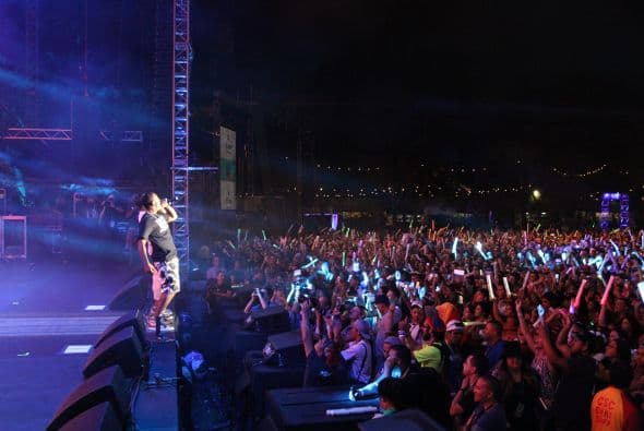 Ludacris rocked the main stage at the Uforia Music Festival, bringing his dirty south style to the west coast!