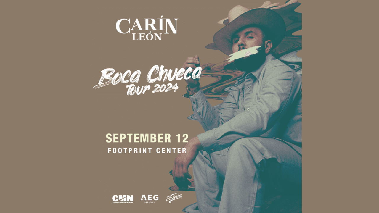 Gana boletos con Amor 106.3 para el concierto de Carin León