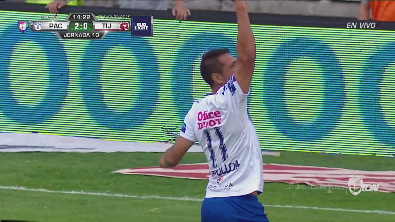 ¡Cayó el 2-0 de Pachuca! Ulloa no perdona en el área chica