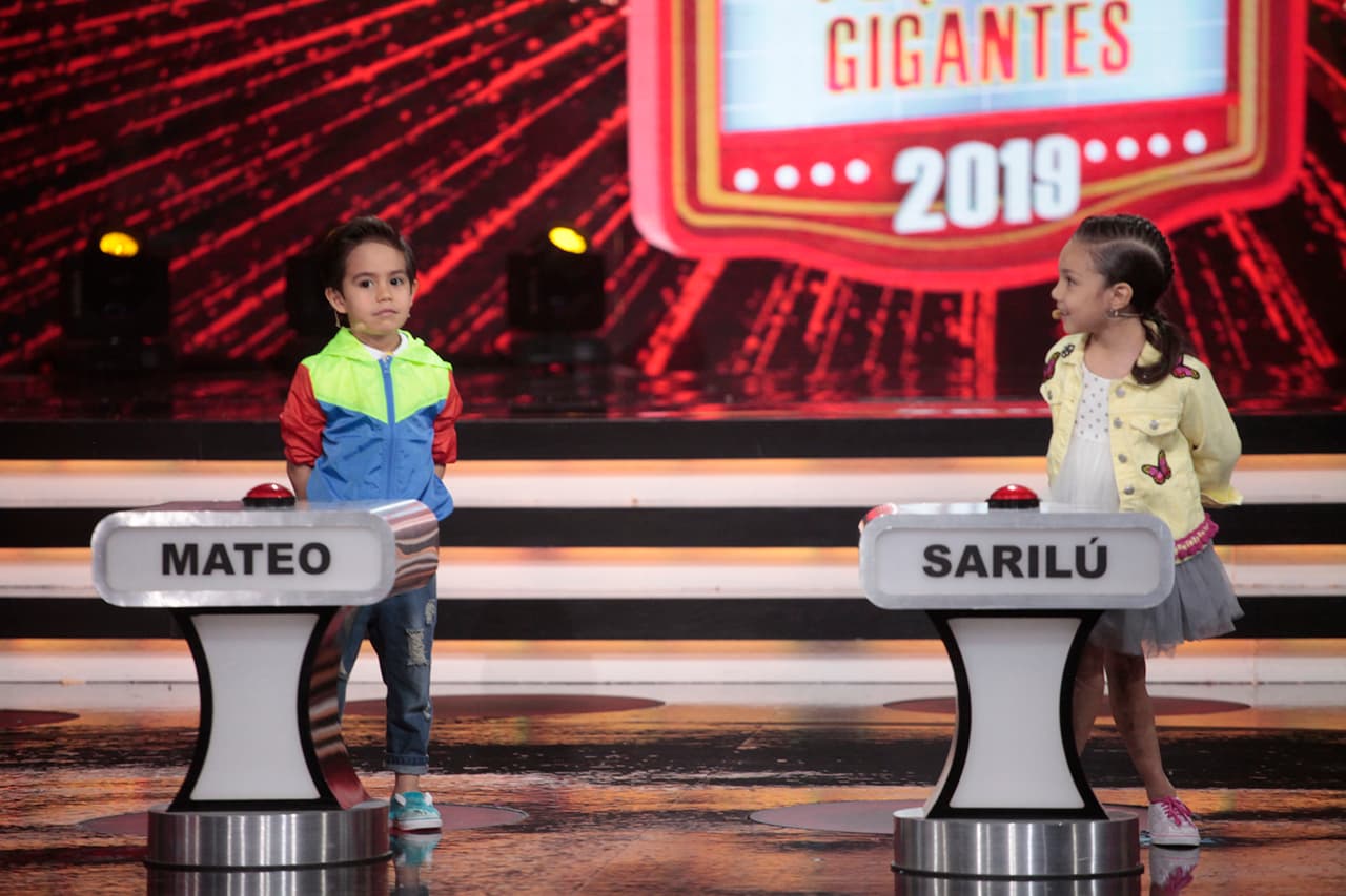 La cara de Mateo (y la de todos) fue de sorpresa. Galilea le preguntó al niño si ya sabía lo que Sarilú sentía por él; la respuesta hizo que hasta los jueces intervinieran.