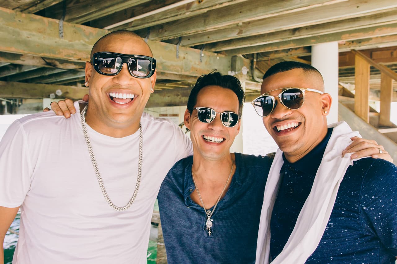 Gente de Zona y Marc Anthony grabaron el videoclip del tema 'Traidora', uno de los recientes éxitos de la música latina.