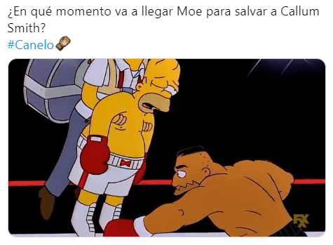 Saúl 'el Canelo' Álvarez venció a Callum Smith sin ninguna dificultad, pues ya parecía no defenderse y los memes no faltaron.