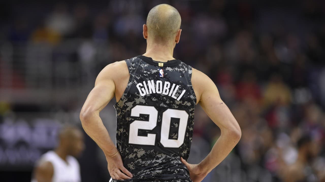 Manú Ginóbili deja vacío el trono latino de la NBA