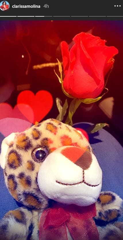 Sin embargo, no reveló el nombre de la persona que le dio el detalle.