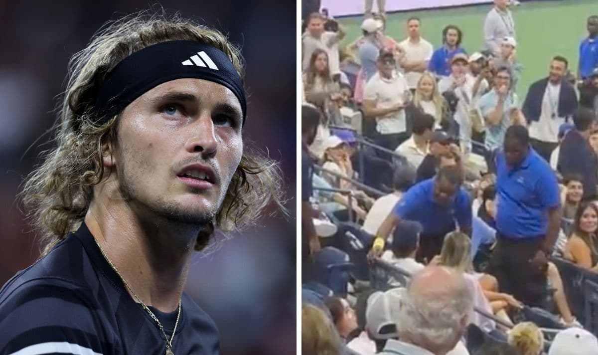 ¡Lo corre! Zverev pide sacar a fan por "gritar frase famosa de Hitler"