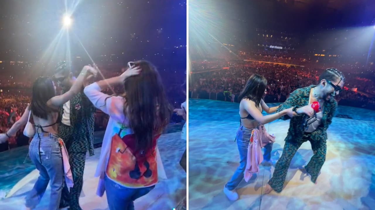 Una entre miles: la chica que hizo bailar a Bad Bunny en su concierto en Dallas 