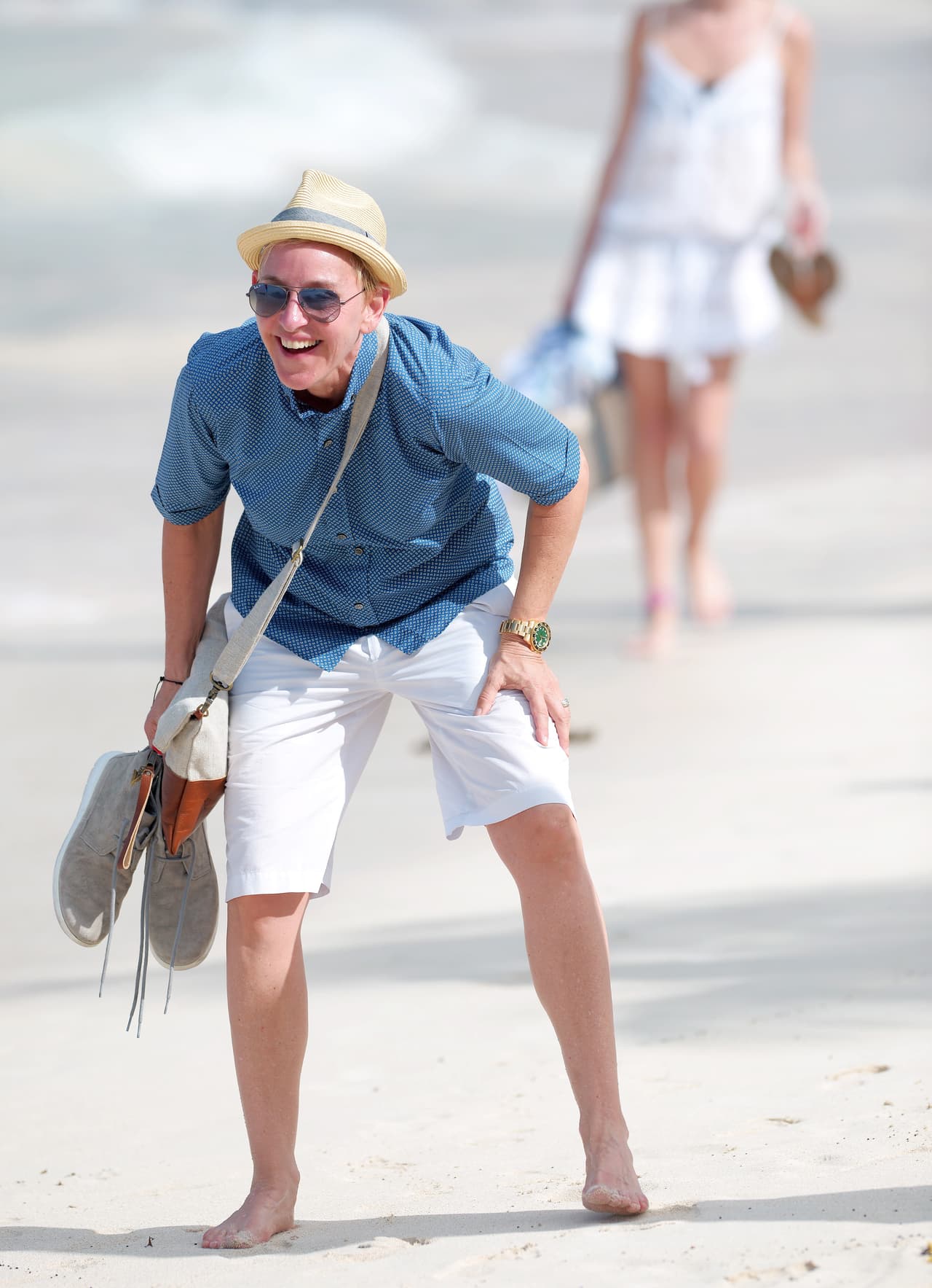 Ellen no paraba de reír.