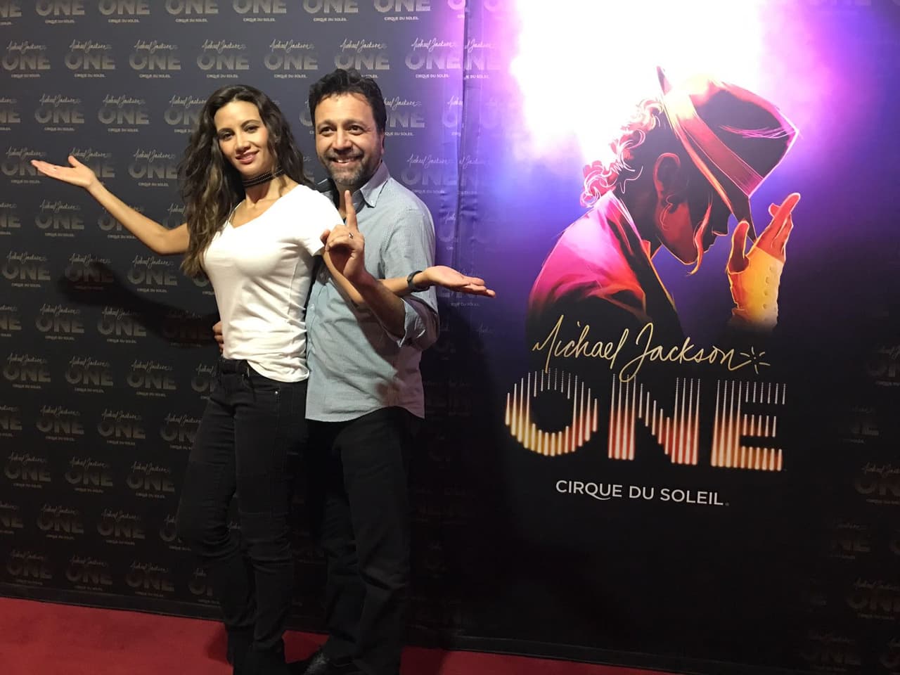 Y así termino la aventura de los locutores en el show traído por Cirque du Soleil.