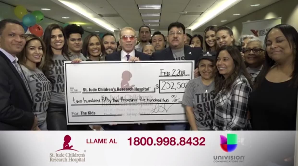 ¡GRACIAS NUEVA YORK!
<br>
<br>
<b>DONA AQUÍ: <a href="http://bit.ly/UnidosConStJude" target="_blank">bit.ly/UnidosConStJude</a></b>