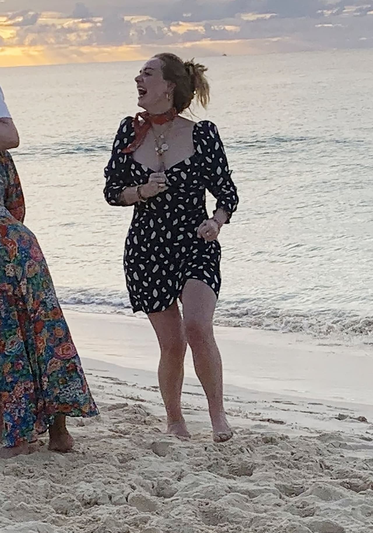 Adele conoció a la instructora a través de la esposa de Robbie Williams, Ayda Field: "Entrené a Ayda durante mucho tiempo y, como son buenos amigos, conocí a Adele cuando estaba en casa de Robbie", dijo la experta al Daily Mail.