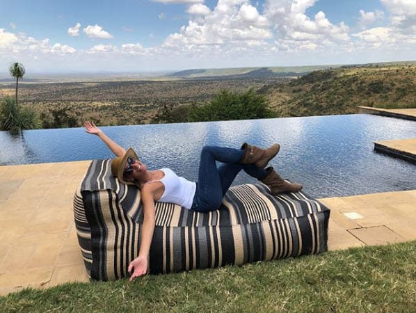 En su segunda semana de vacaciones planearon conocer Nairobi, la capital de Kenia, país famoso por sus safaris.